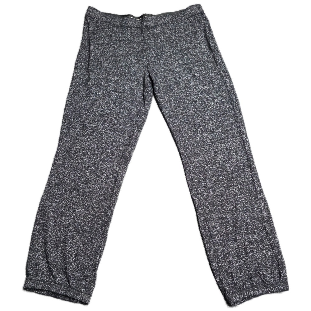 American Eagle‎ Outfitters Marl Knit Jogger Lounge Pants Women's Size L Gray